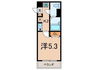 南雪ハイムの物件間取画像